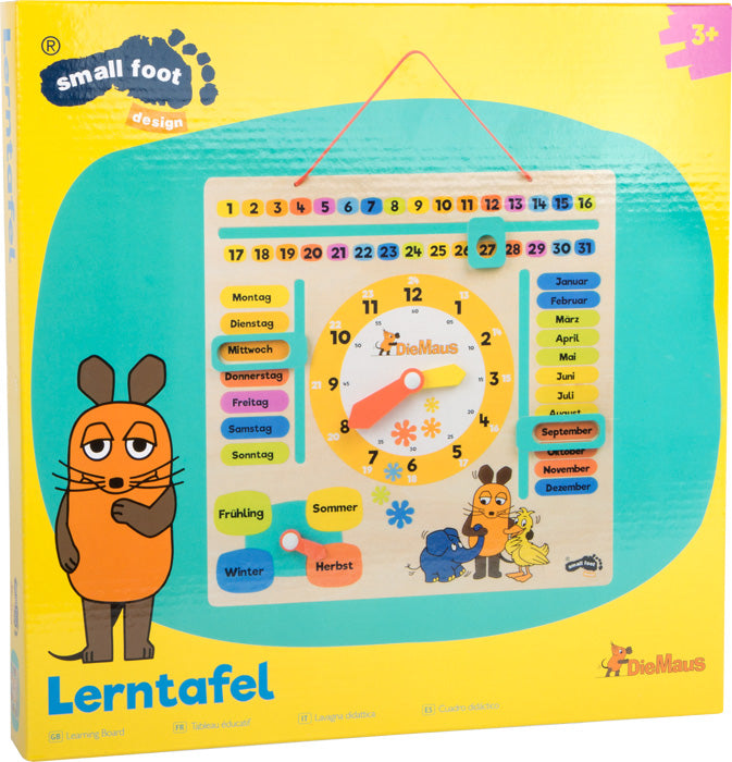 Lerntafel die Maus ab 3 Jahre