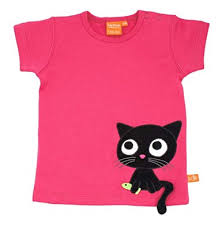 T-Shirt Lipfish Katze Pink