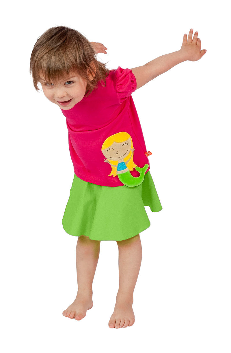 3D Meerjungfrau T shirt Lipfish ( 18-24 Monate, 5 , 6 und 7 Jahre )