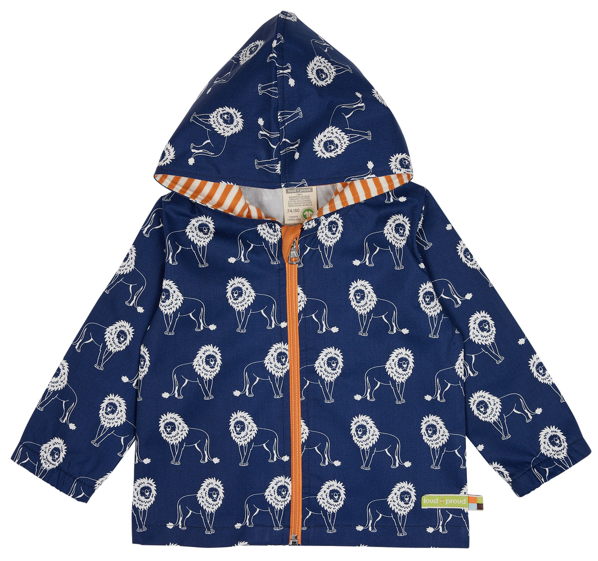 Regenjacke Löwe von loud+proud