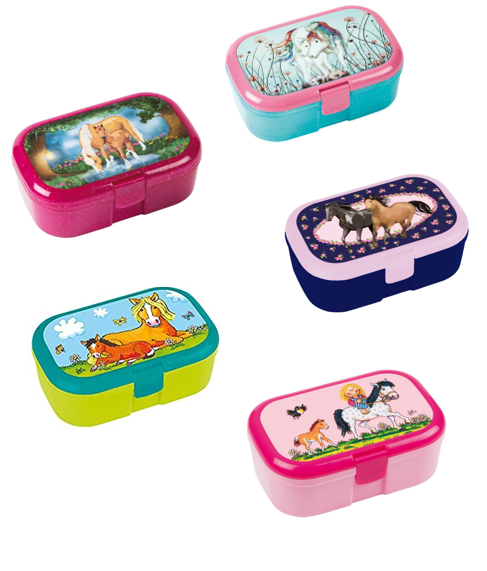 Lunchbox  BPA frei : Pferde/ Einhorn