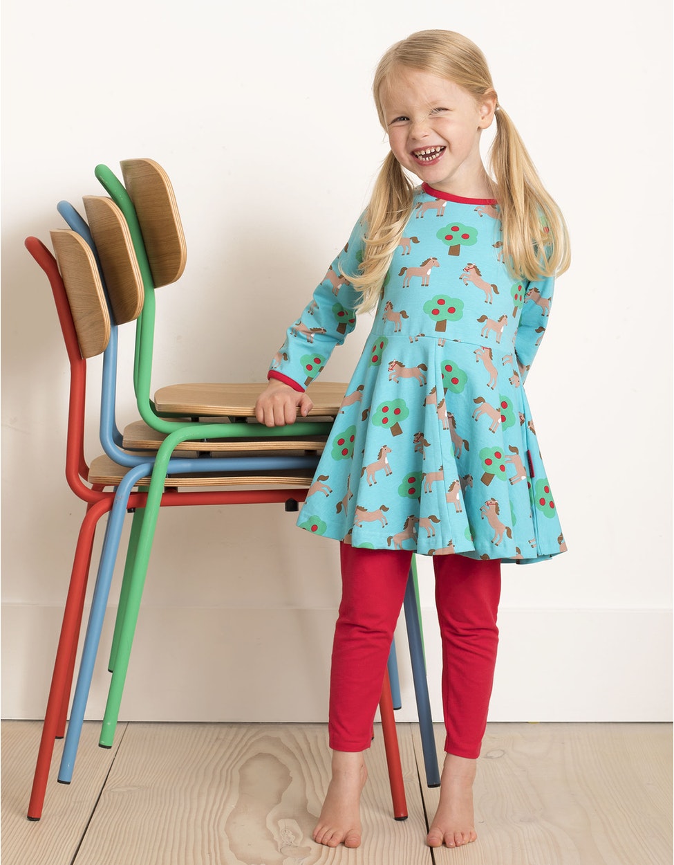 Schwingkleid Pferde von Toby Tiger