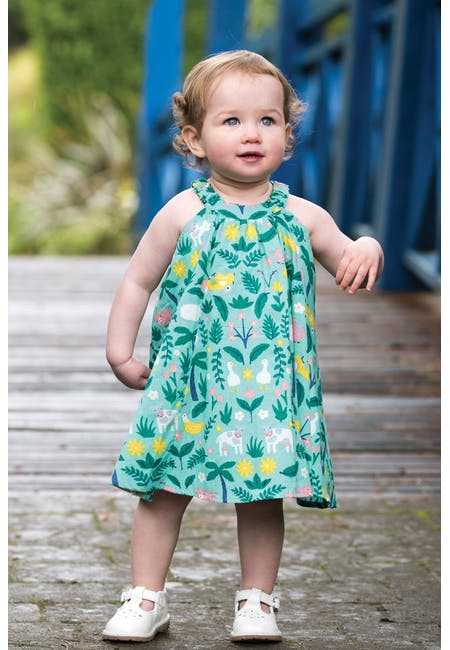 Kleid Bauernhof ( 0-3, 3-6 Monate ) von Frugi