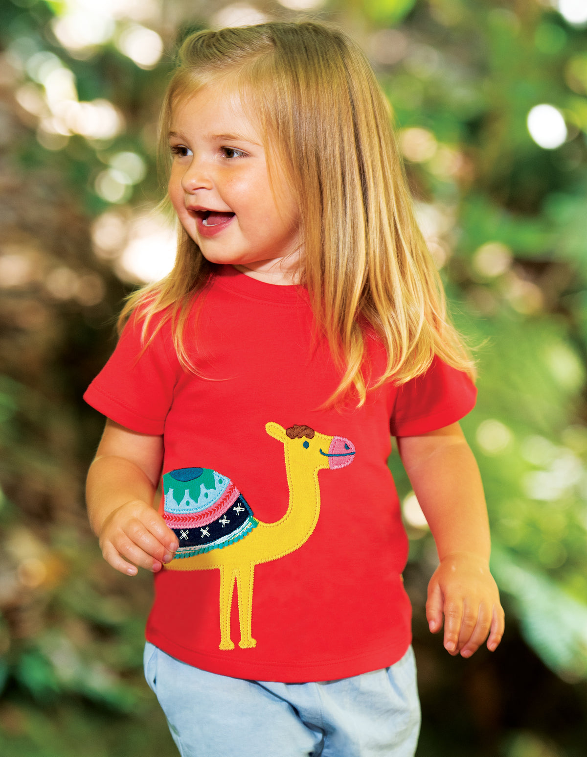 T-Shirt Kamel von Frugi