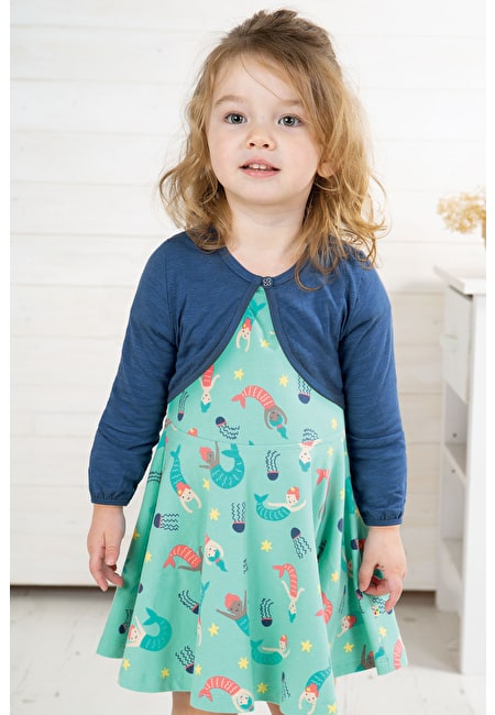 Dunkelblaues Bolere ( 0-3, 6-12 Monate, 5-6 Jahre ) von Frugi