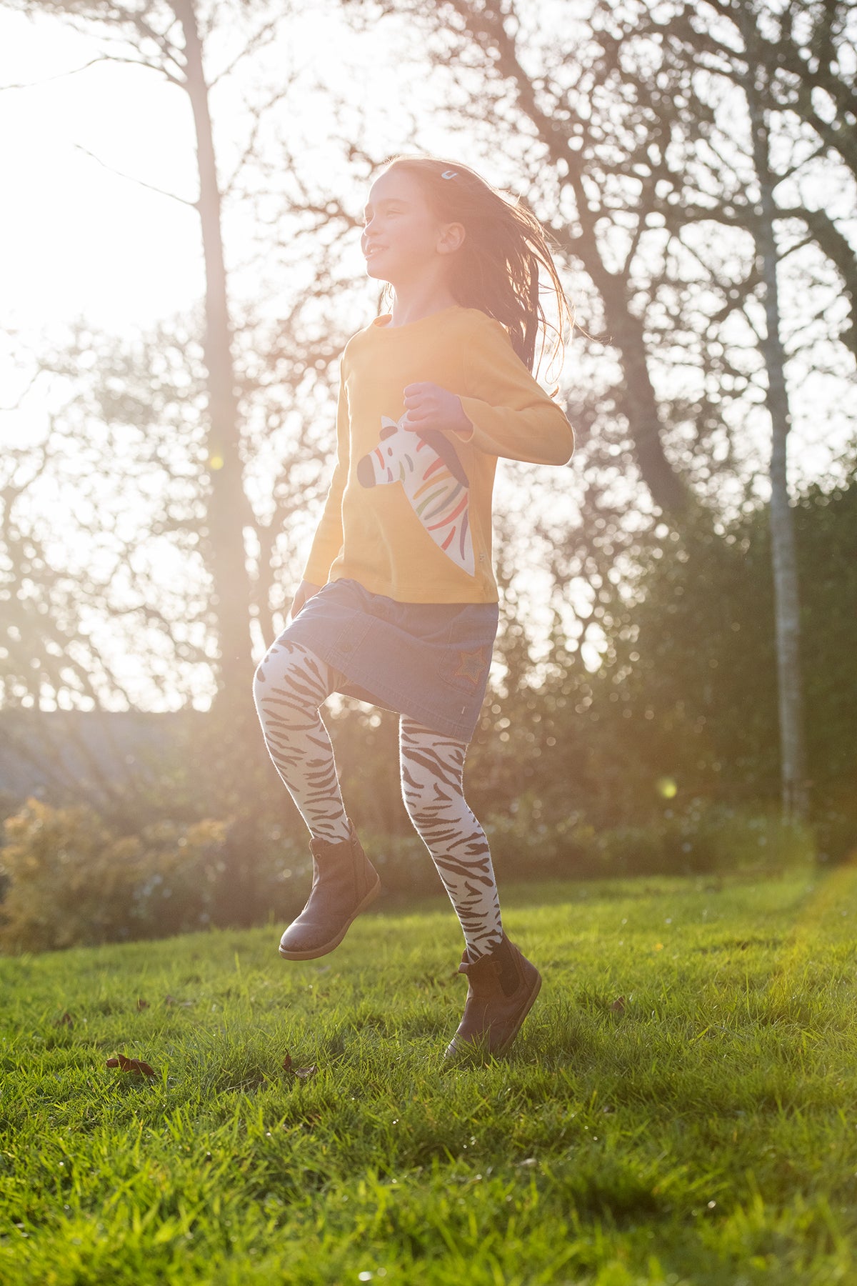 Jeans-Rock Sternen von Frugi 4 Jahre +