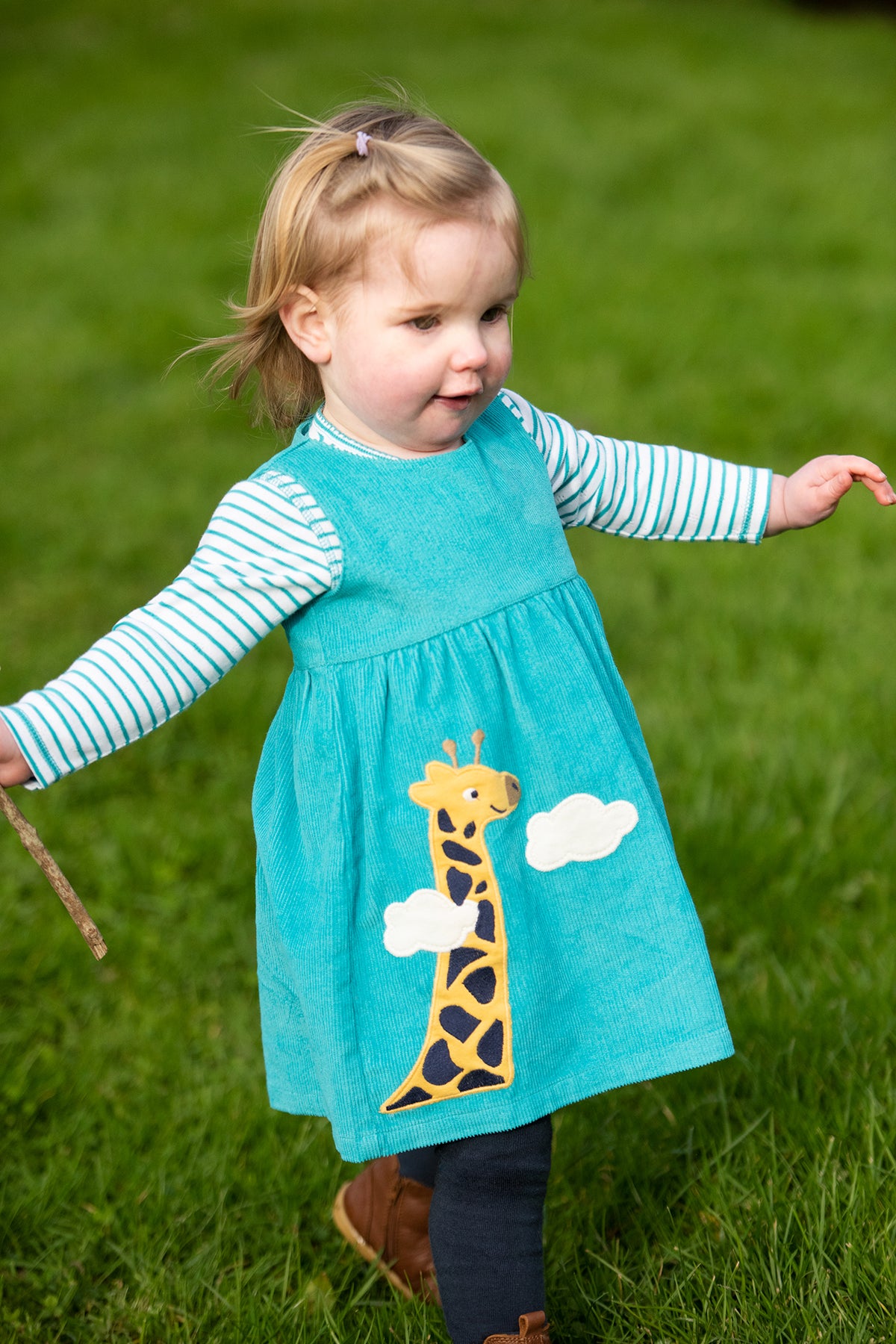 Cord-Kleid Giraffe von Frugi