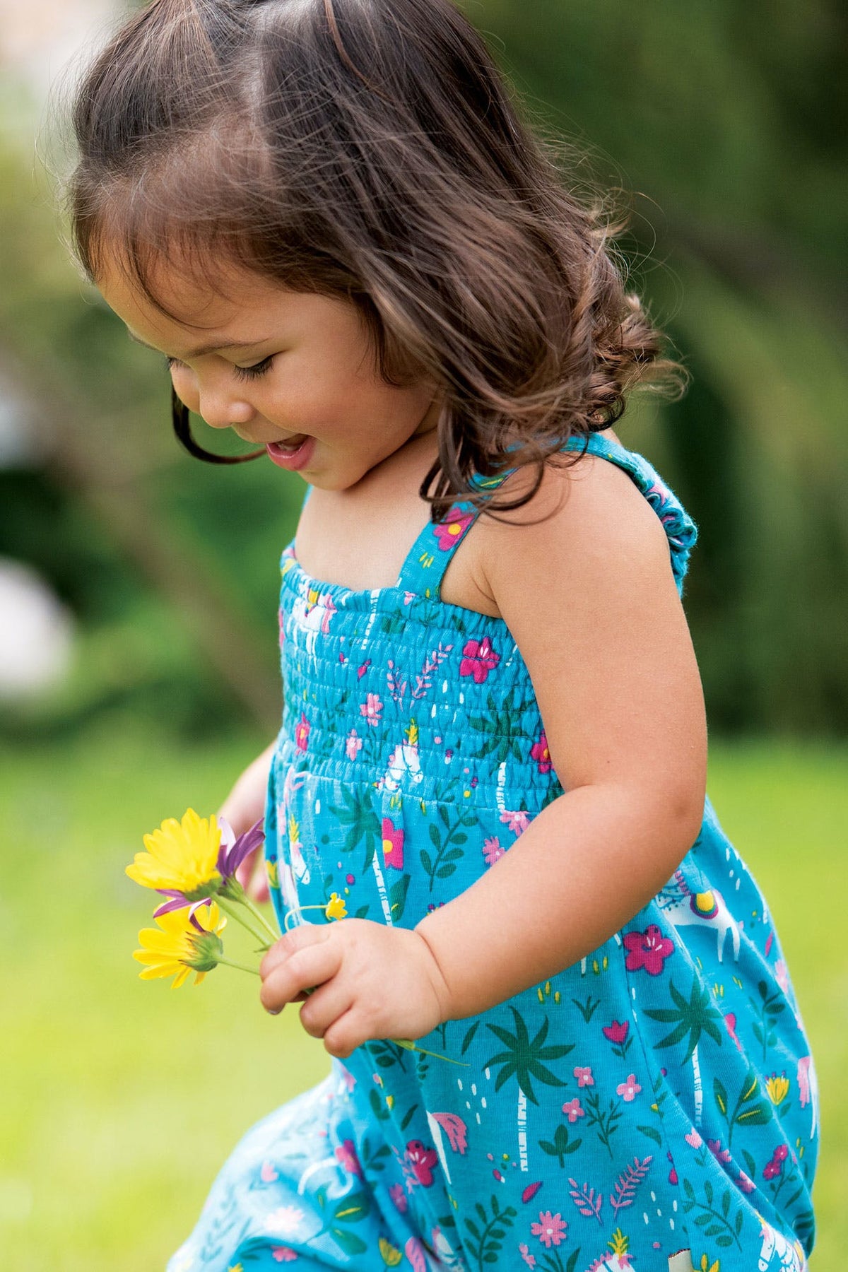 Sommer Latzhose Pferde ( 18-24 Monate)  von Frugi