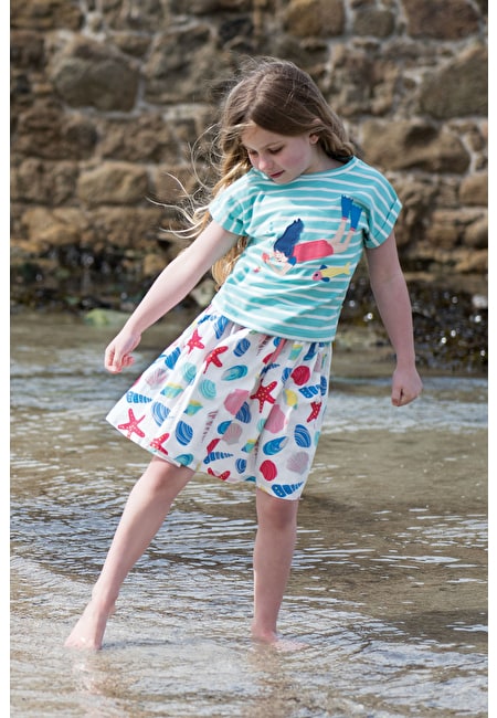 Jupe mit Muscheln( 4- 10 Jahre ) von  Frugi