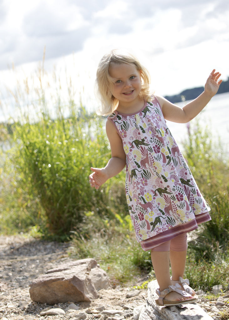 Wendekleid Jersey mit Jungledruck von Enfant Terrible