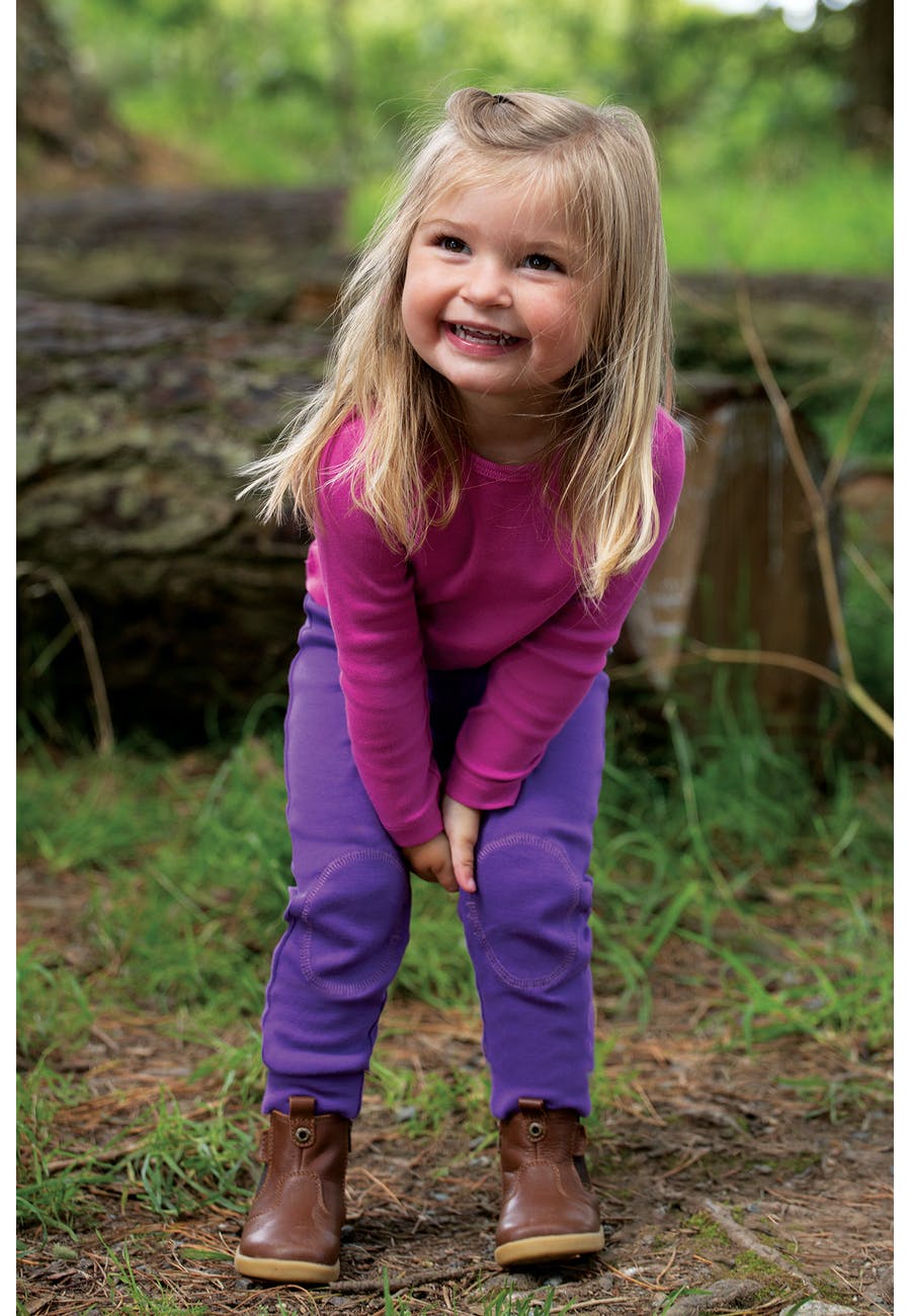 Hose in lila ( 3-6 Monate, 12-18 Monate)  von Frugi