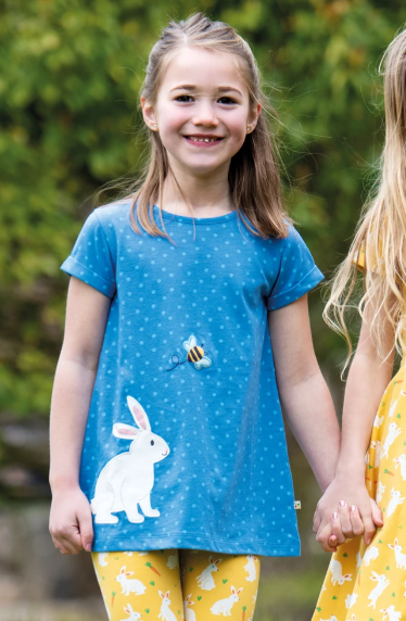 T-Shirt Hase von Frugi 3 Jahre+