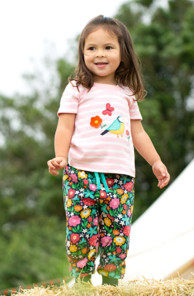 T-Shirt Vogel von Frugi