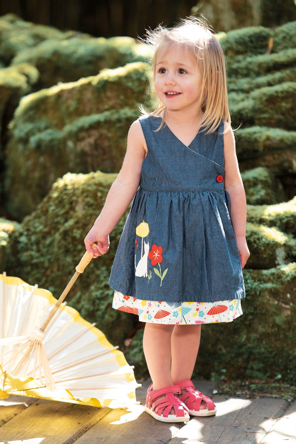 Wendekleid Katze ( 0-3 Monate)  von Frugi