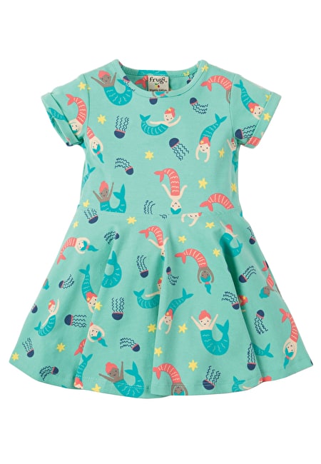 Schwingkleid Meerjungfrauen ( 0-3, 3-6, 18-24 Monate) von Frugi