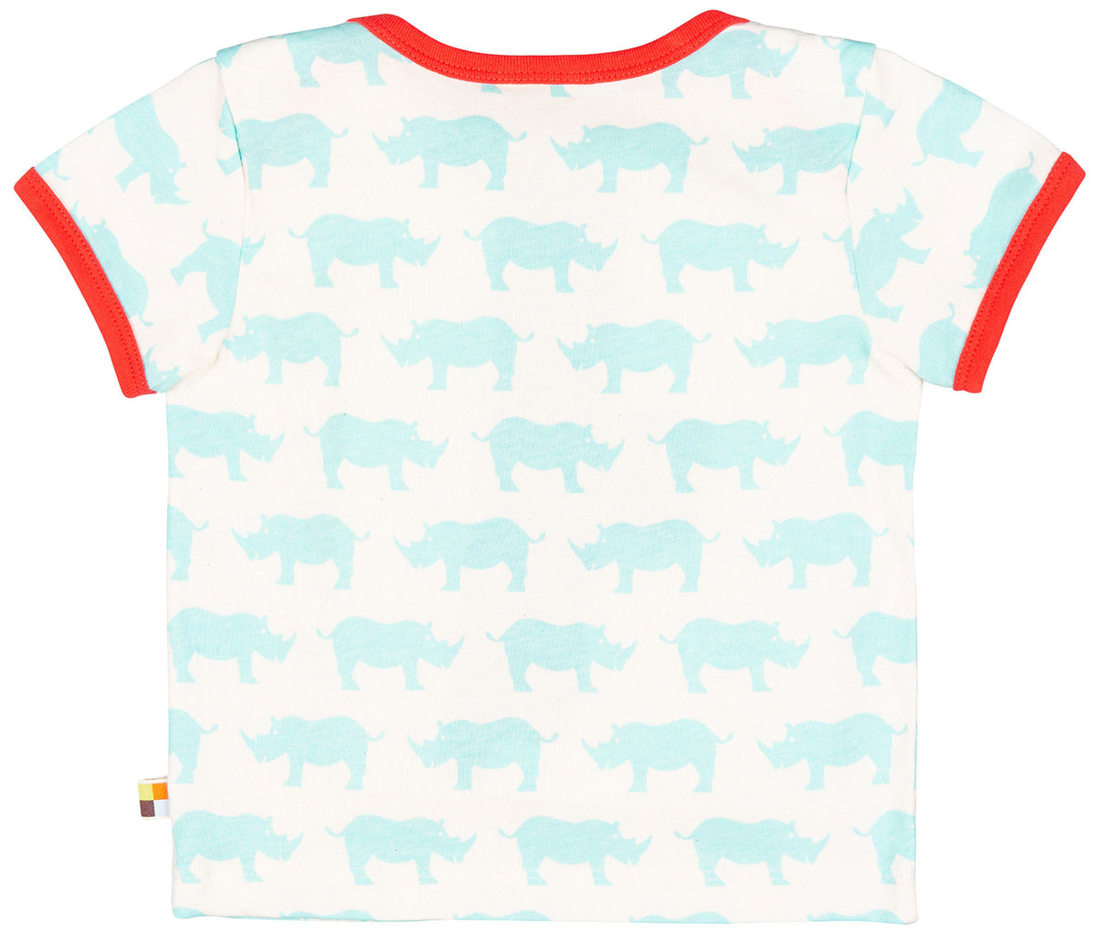 kurzarmshirt Nashorn ( 18-24 Monate, 5-6 Jahre, 9-10 Jahre ) von loud+proud