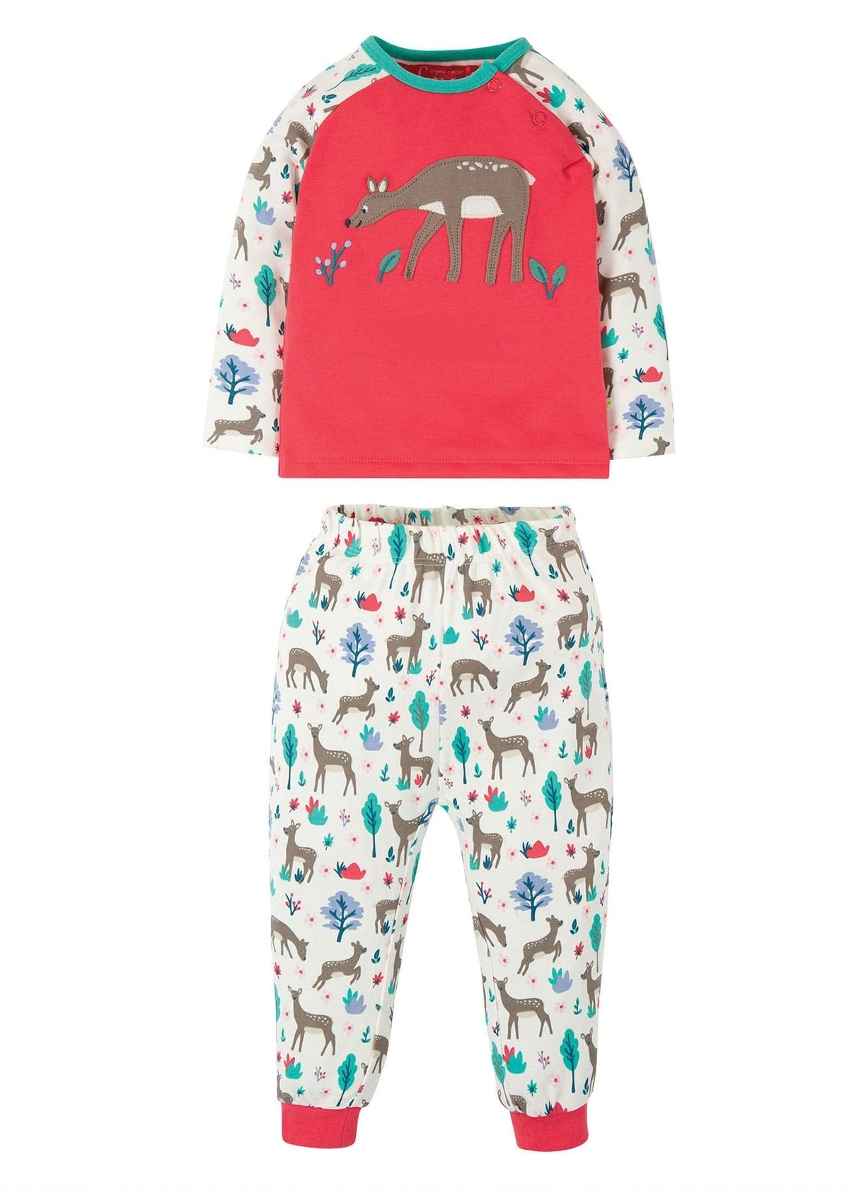 Set Sikahirsch ( 0-3 Monate) von Frugi
