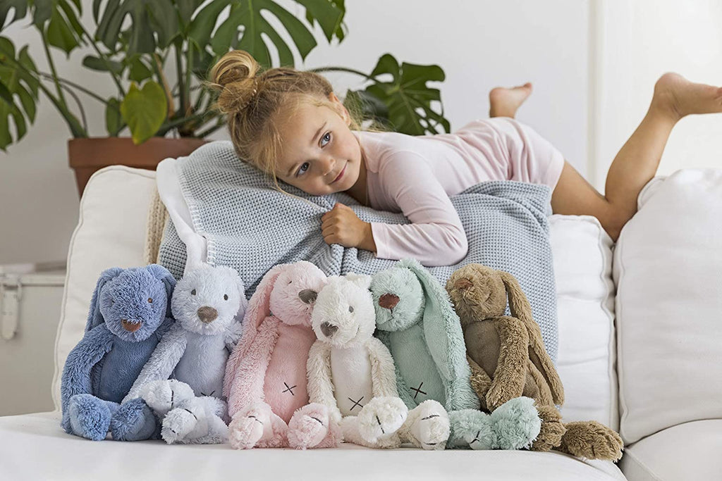 Hellblauer Plüschhase von Happy Horse