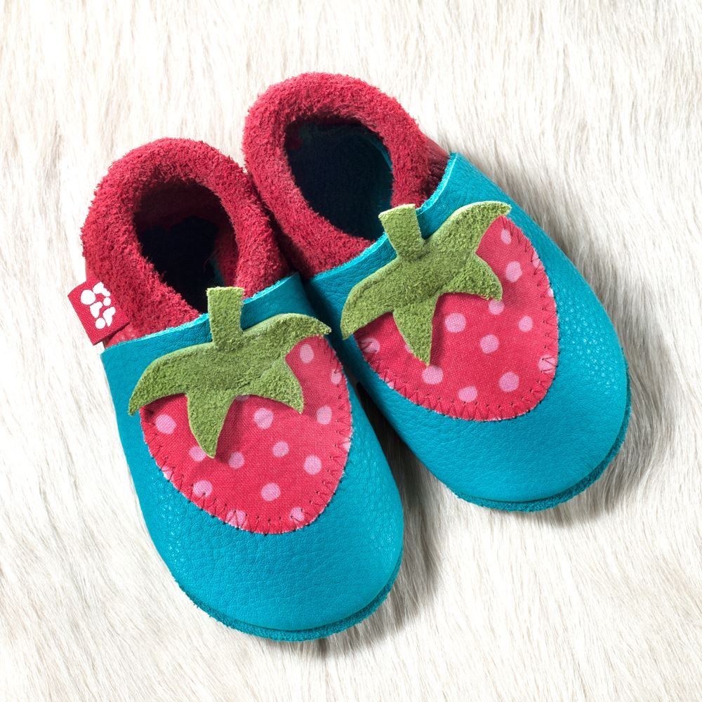 Finken/ Lauflernschuhe Erdbeere