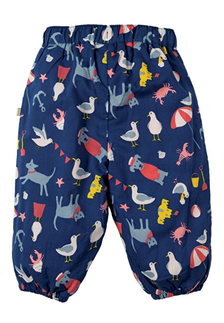 Leichte Sommerhose mit Matrosen-Tieren( 0-3, 3-6 Monate ) von Frugi