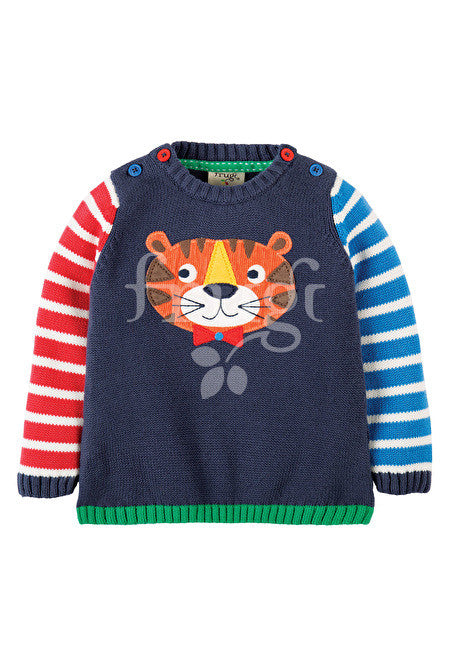 Tiger Pullover von Frugi ,  (0-3 Monate) 100% Bio-Baumwolle