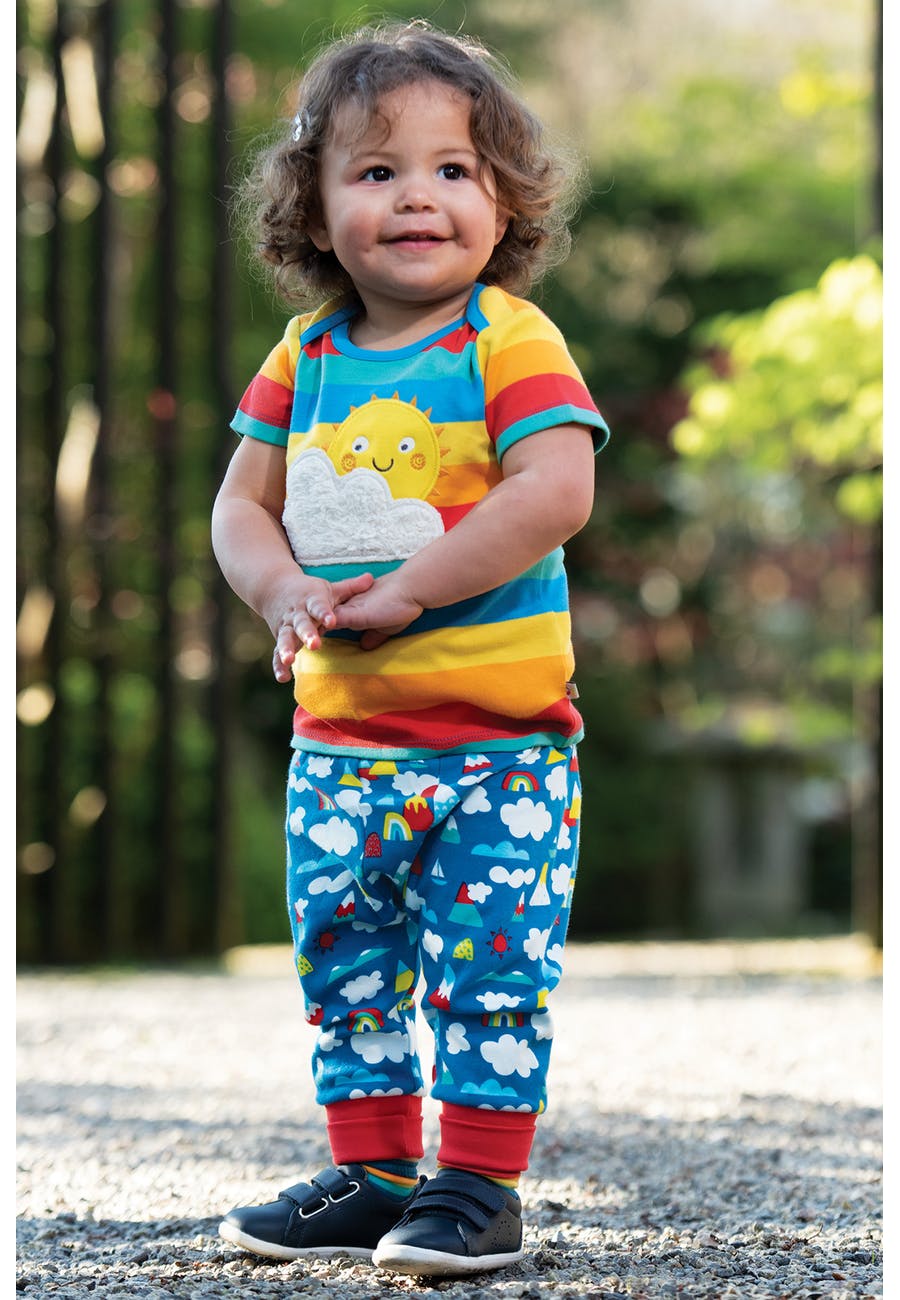 Pumphose Berge und Regenbogen ( 0-3 Monate, 18-24 Monate) von Frugi