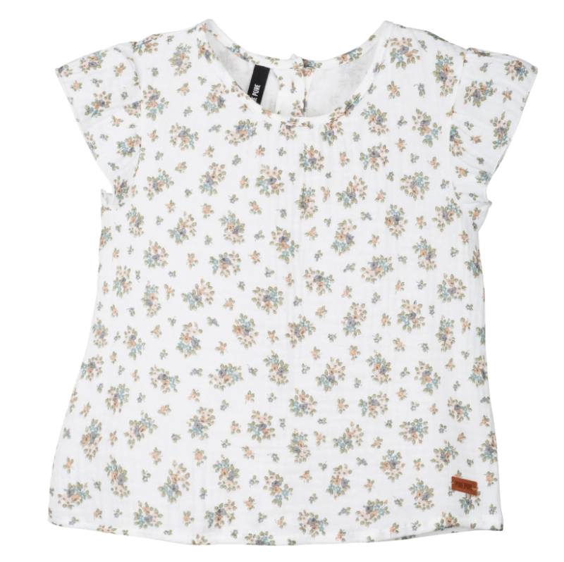 Bluse Musselin Blümchen von Pure Pure