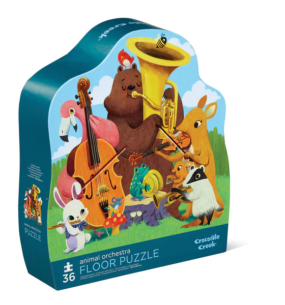 Puzzle Tiere am musizieren 3 Jahre+