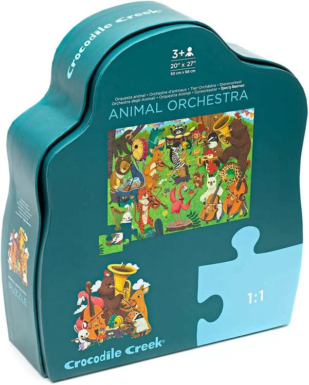 Puzzle Tiere am musizieren 3 Jahre+