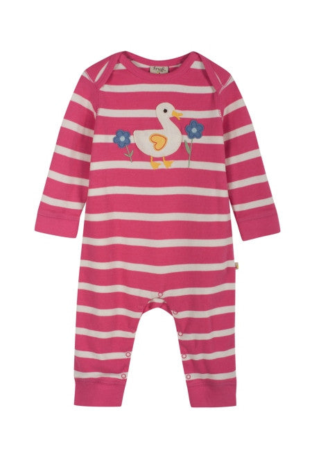 Strampler Ente ( Neugeboren, 0-3 Monate ) von Frugi