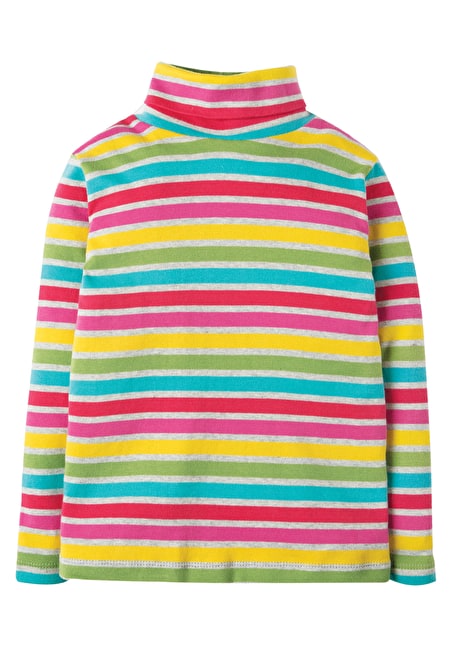 Bunter Rollkragen von Frugi