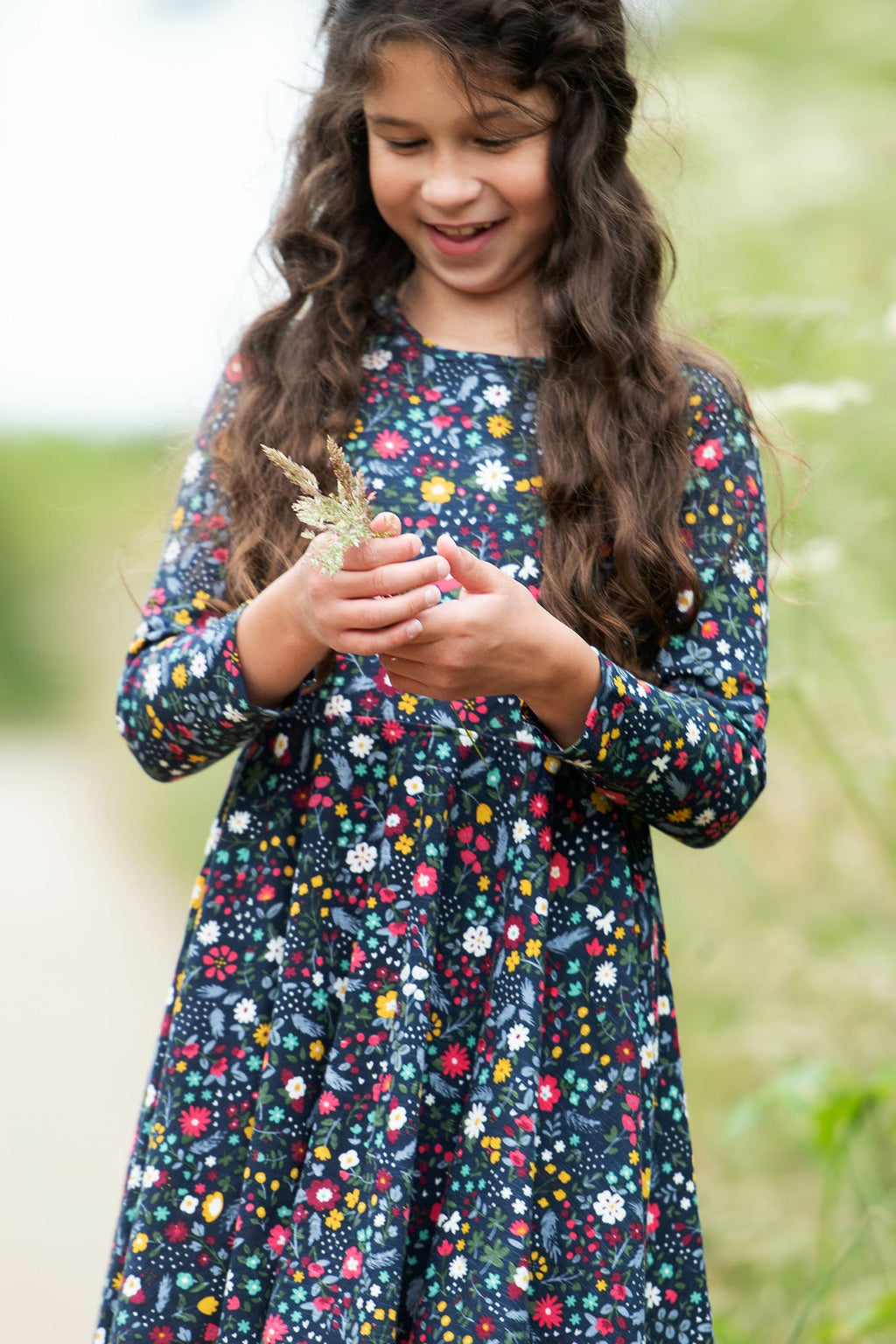 Kleid Blumen( 7-8 und 9-10 Jahre)  von Frugi