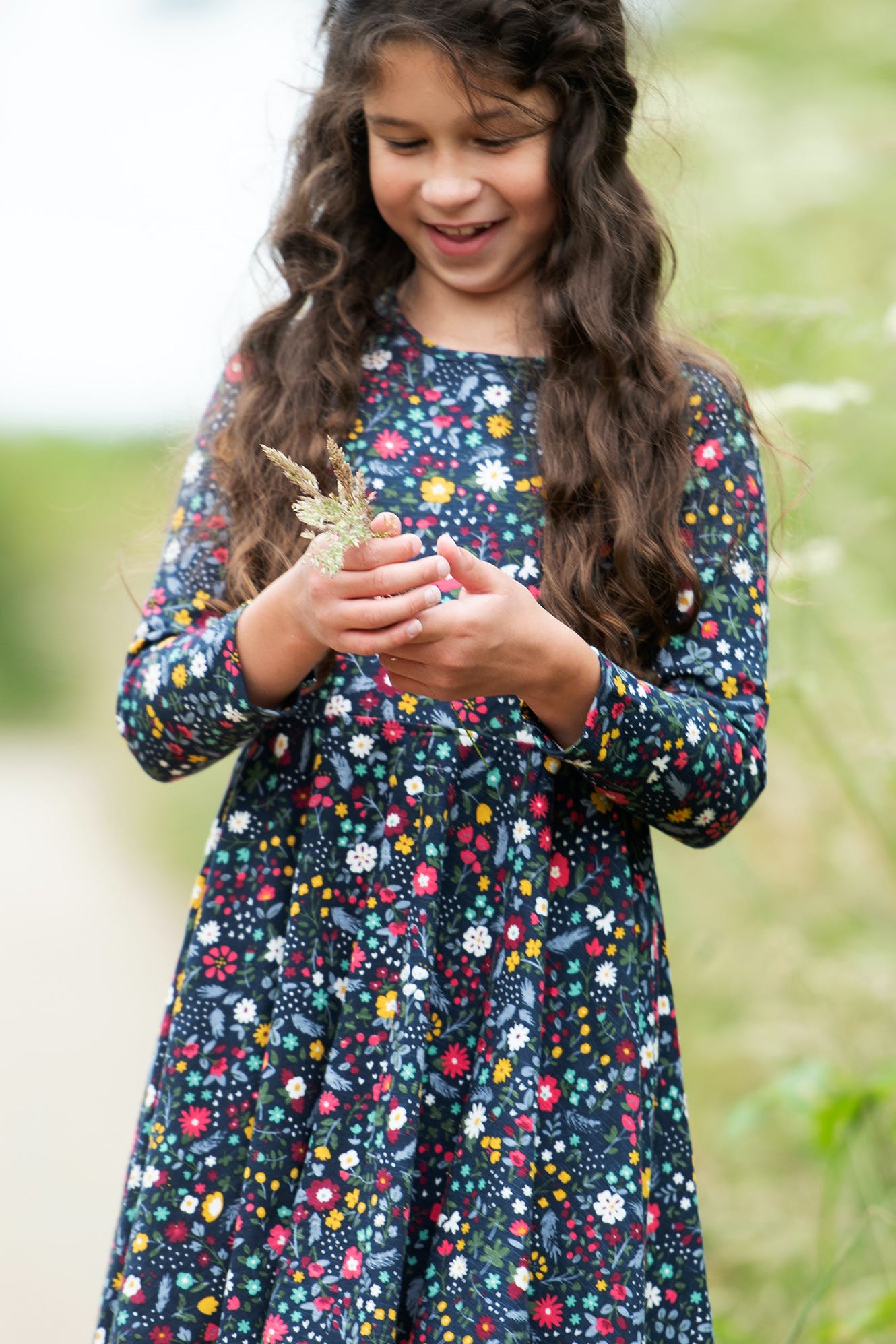 Kleid Blumen( 7-8 und 9-10 Jahre)  von Frugi