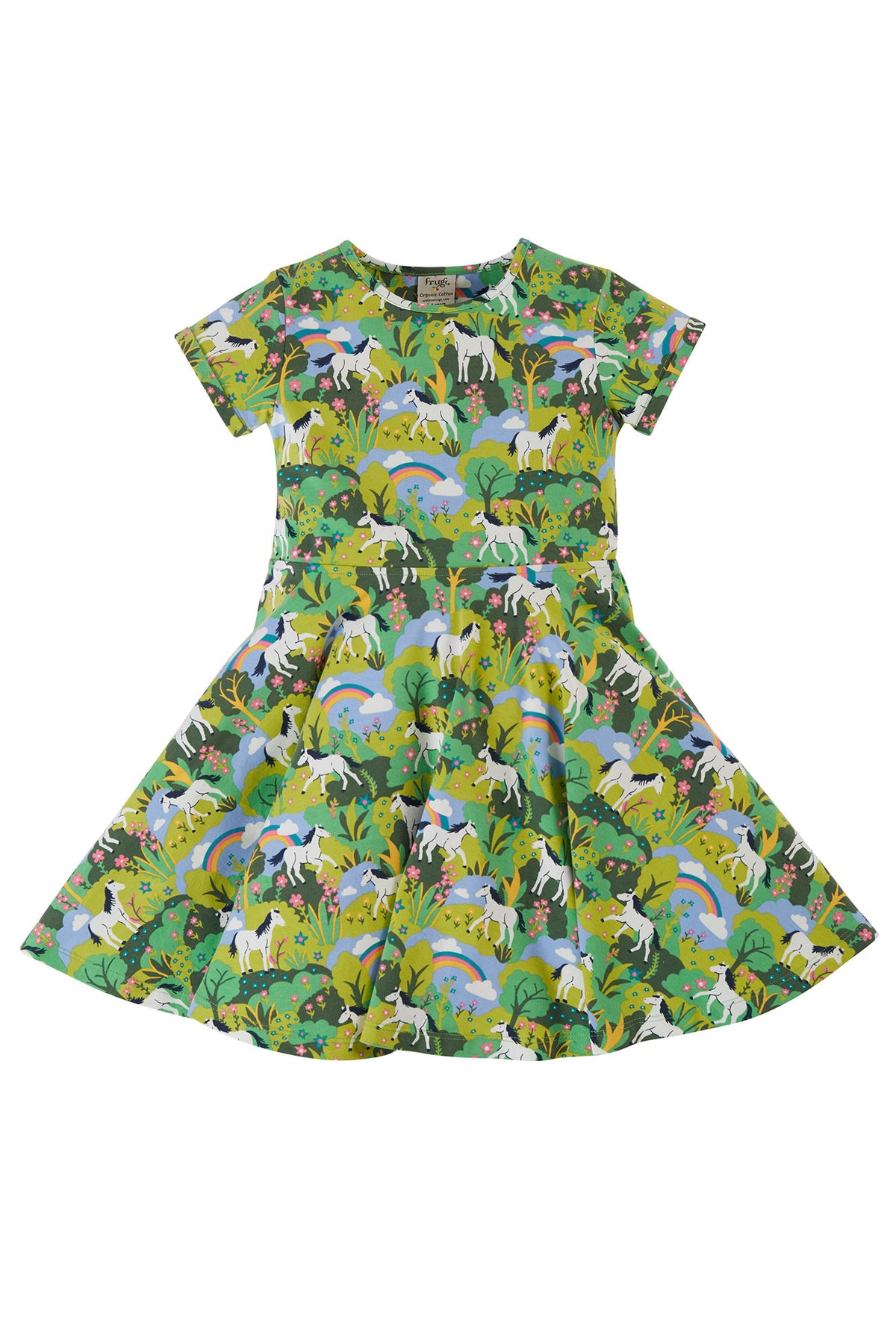 Schwingkleid Pferde von Frugi