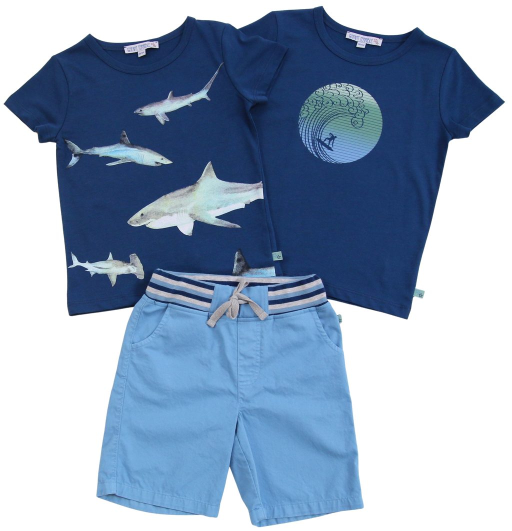Unisex Shorts in skyblau Enfant Terrible