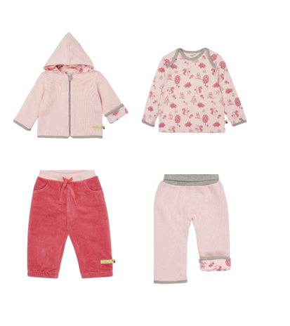 Outfit 9-12 Monate  aus Bio-Baumwolle