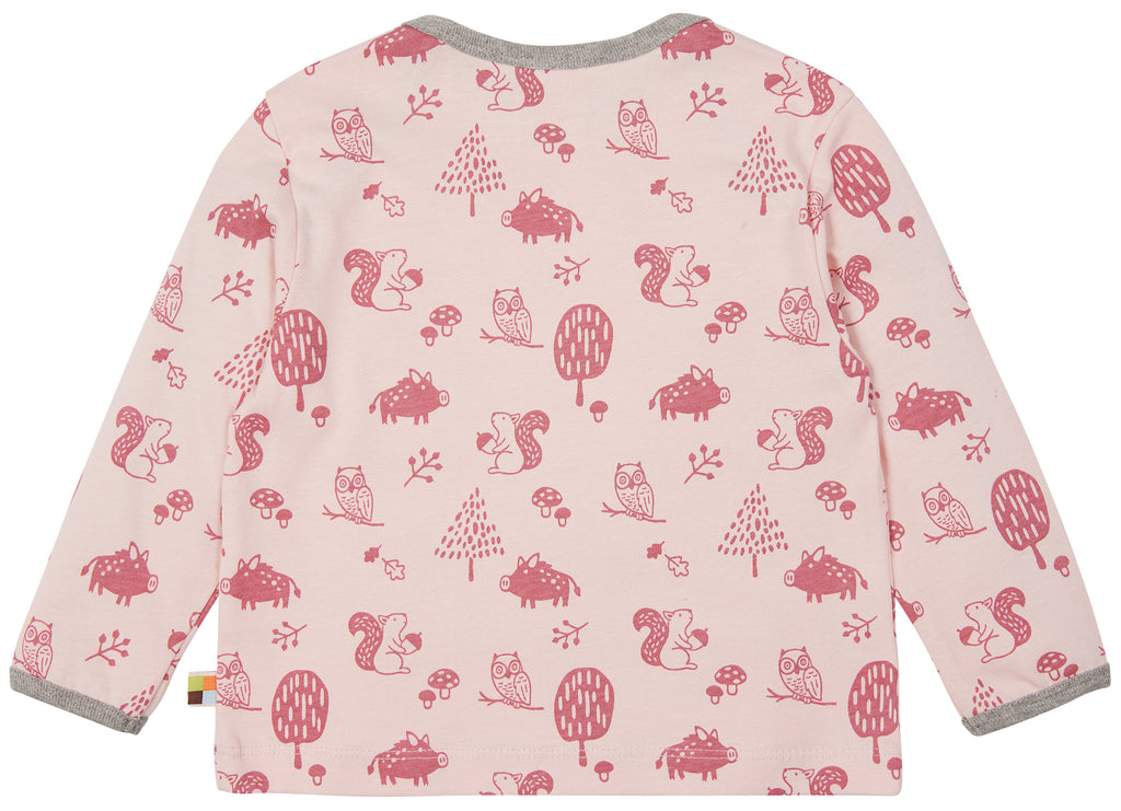 Shirt mit Waldtieren von loud + proud