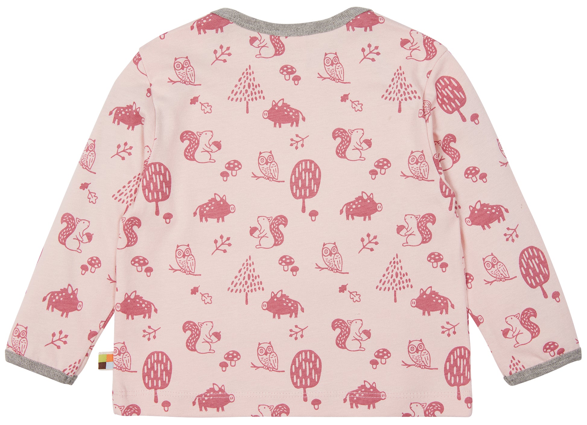 Shirt mit Waldtieren von loud + proud