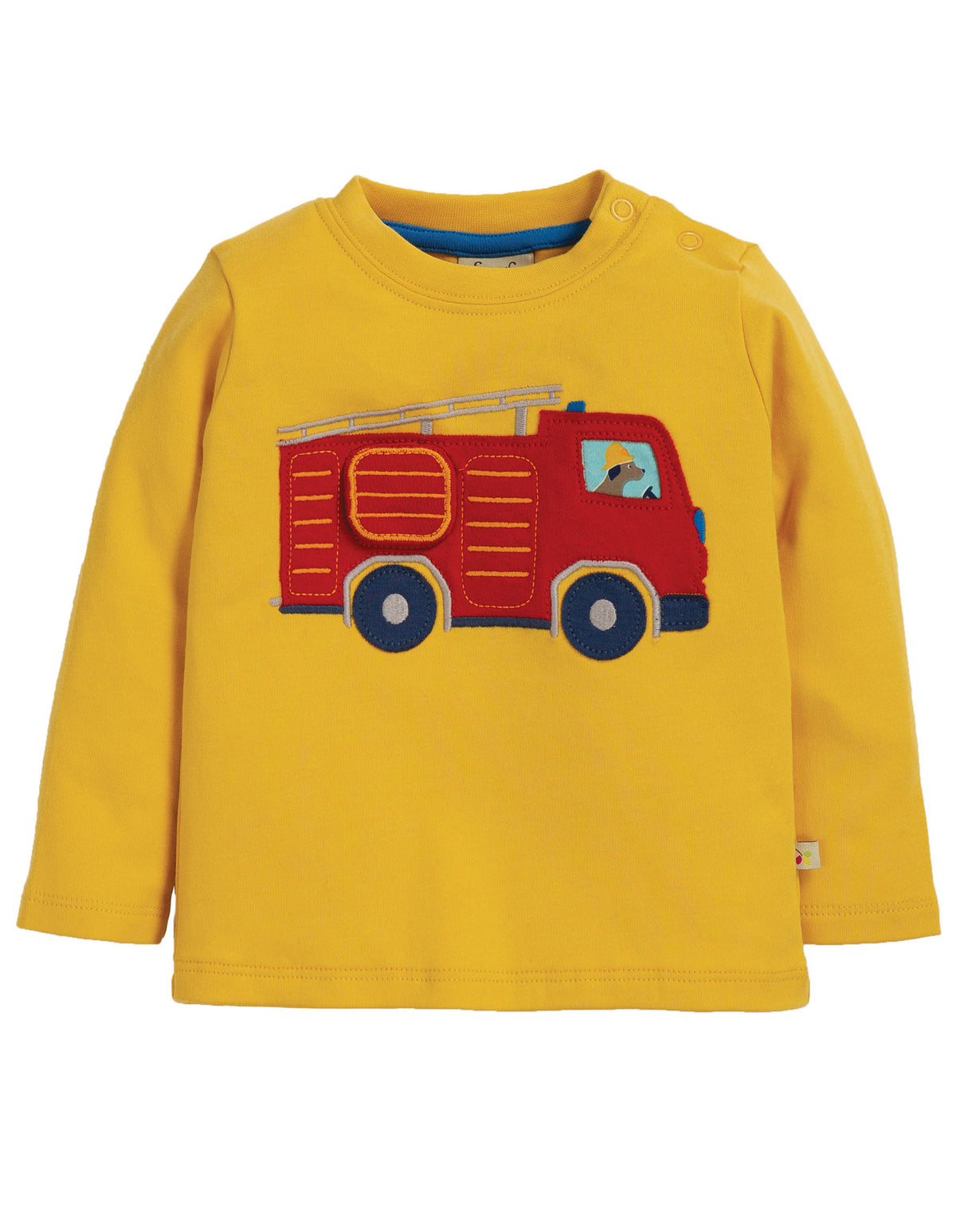 Shirt gelb Feuerwehr frugi