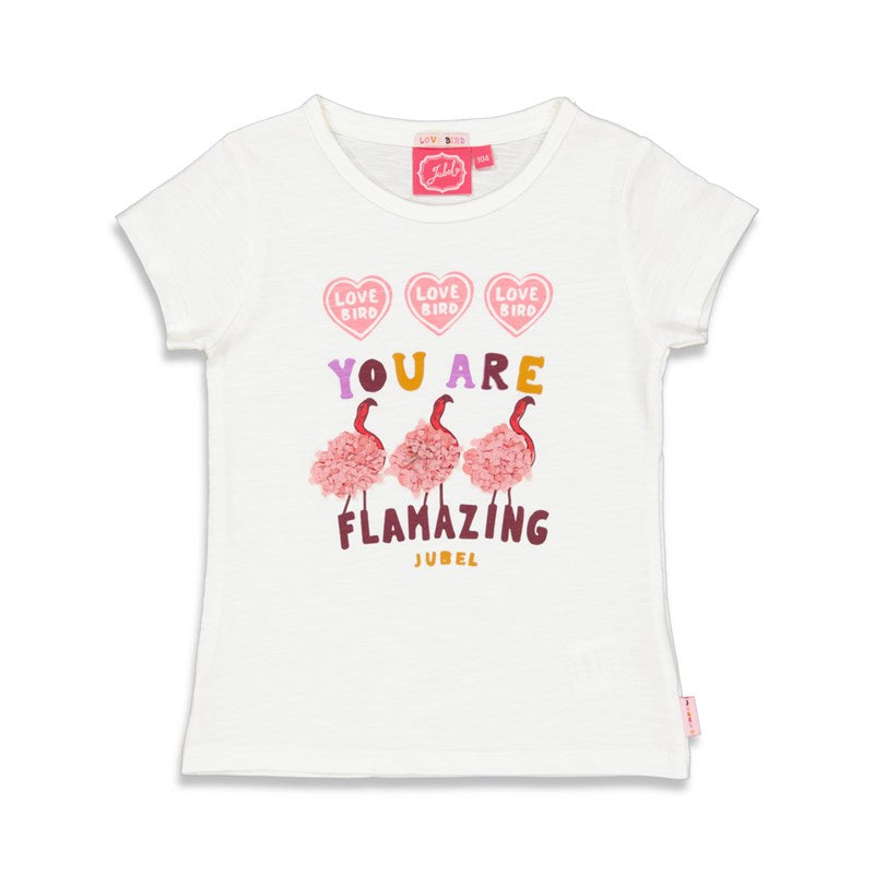 T-Shirt Flamingos Jubel