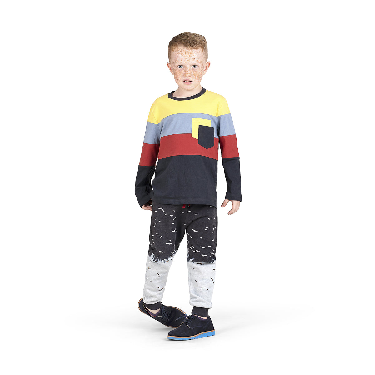 Shirt gestreift von Paperwings (6 Jahre) 100% Bio Baumwolle