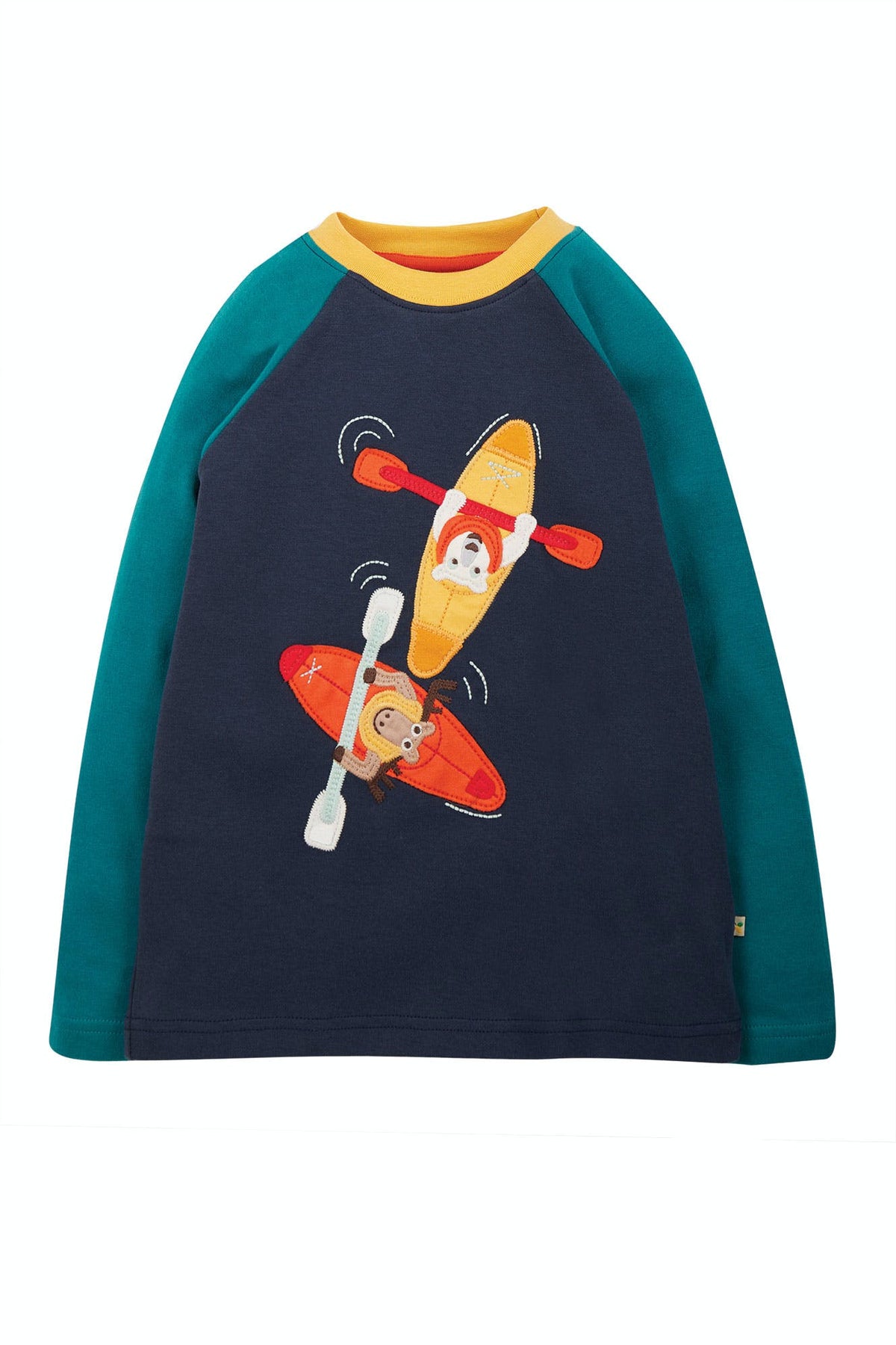Shirt Tiere im Kayak von Frugi