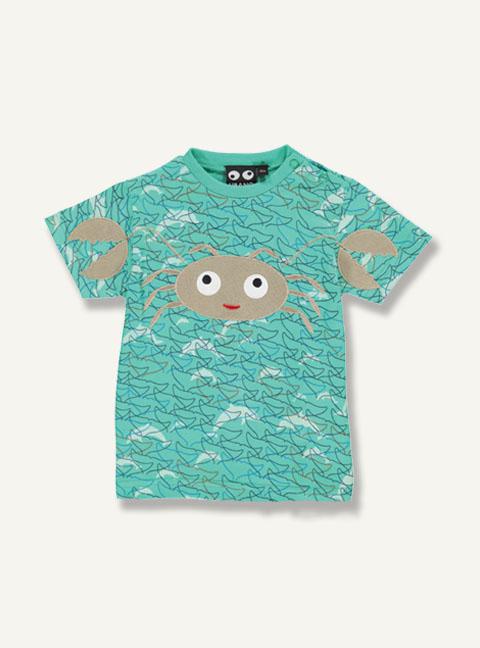 Shirt Krebs von Ubang 100 % bio-Baumwolle (  9 Monate und 2 Jahre )