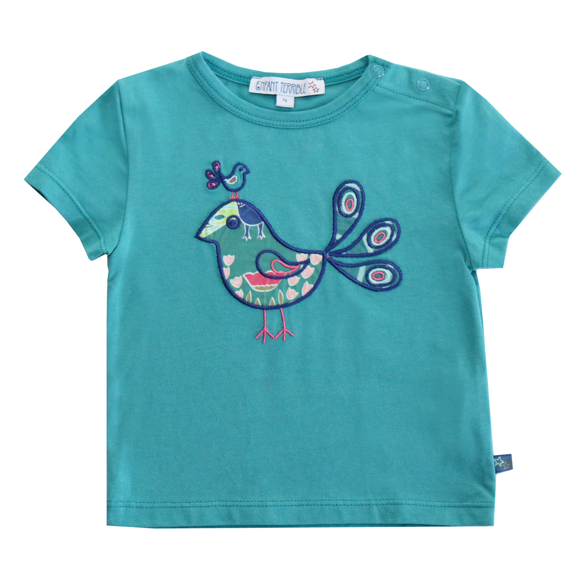 Baby T-shirt Vogel in Patrolvon Enfant terrible