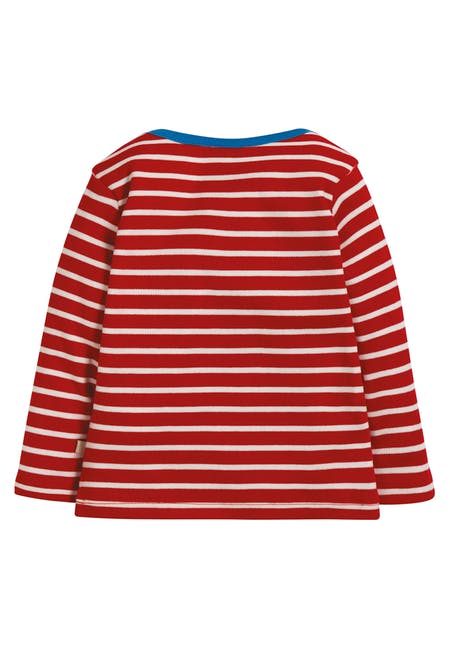 Shirt Weihnachtsmann im Traktor von Frugi