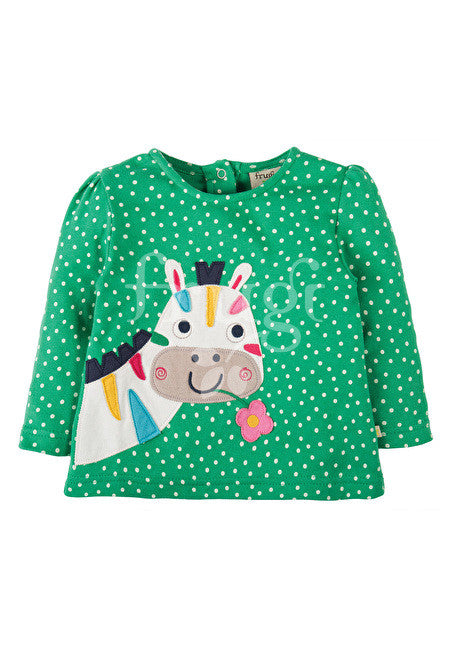 Shirt Zebra von Frugi ( 0-3 Monate, ) 100% Bio-Baumwolle