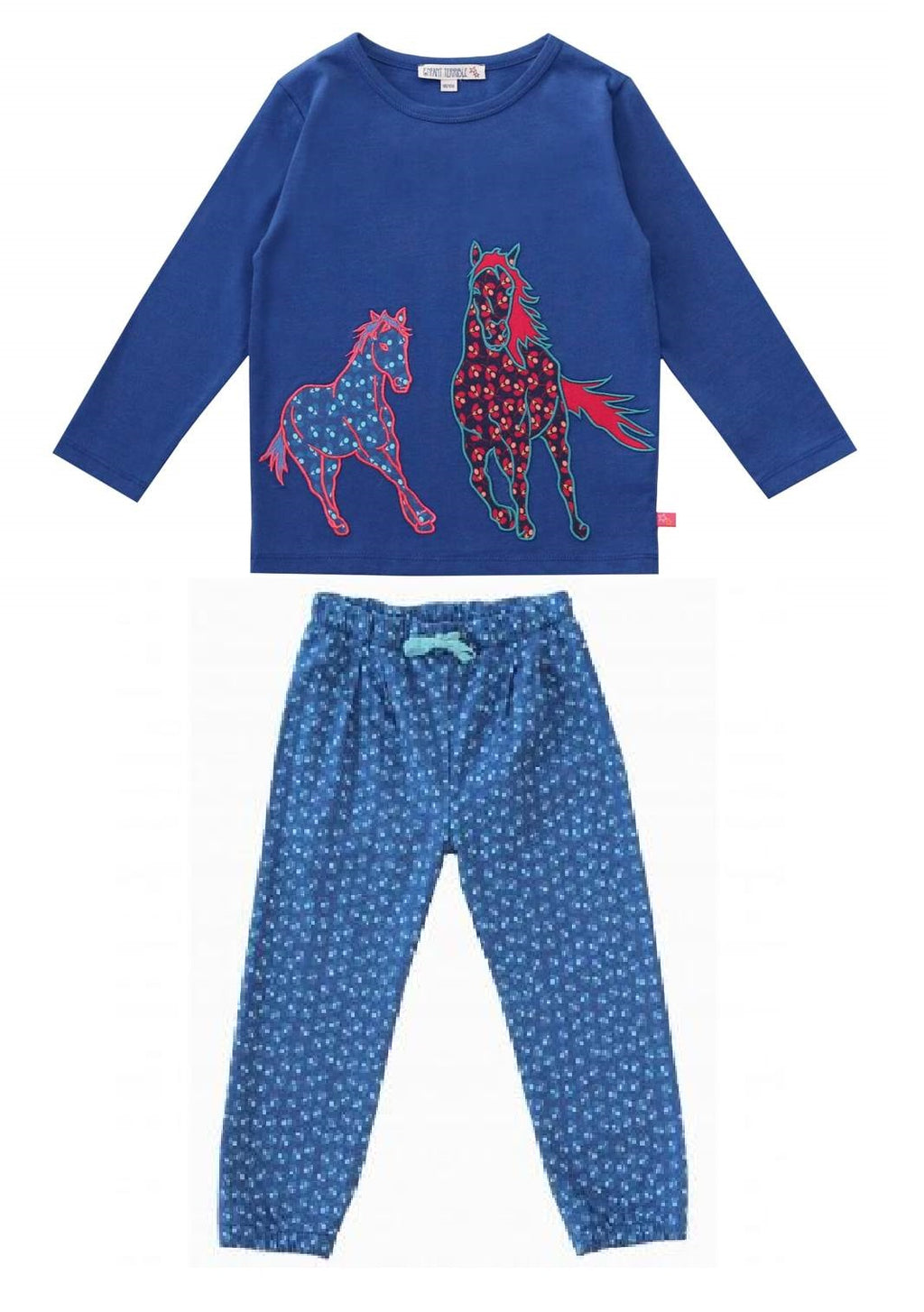 Shirt Pferd mit passender Hose  ( 18-24 Monate) von Enfant Terrible