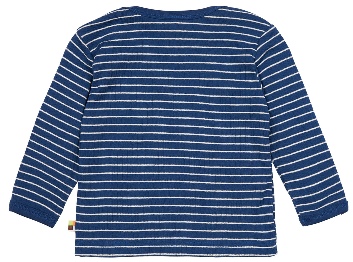 Shirt gestreift in blau ( 7-8 Jahre) von loud + proud