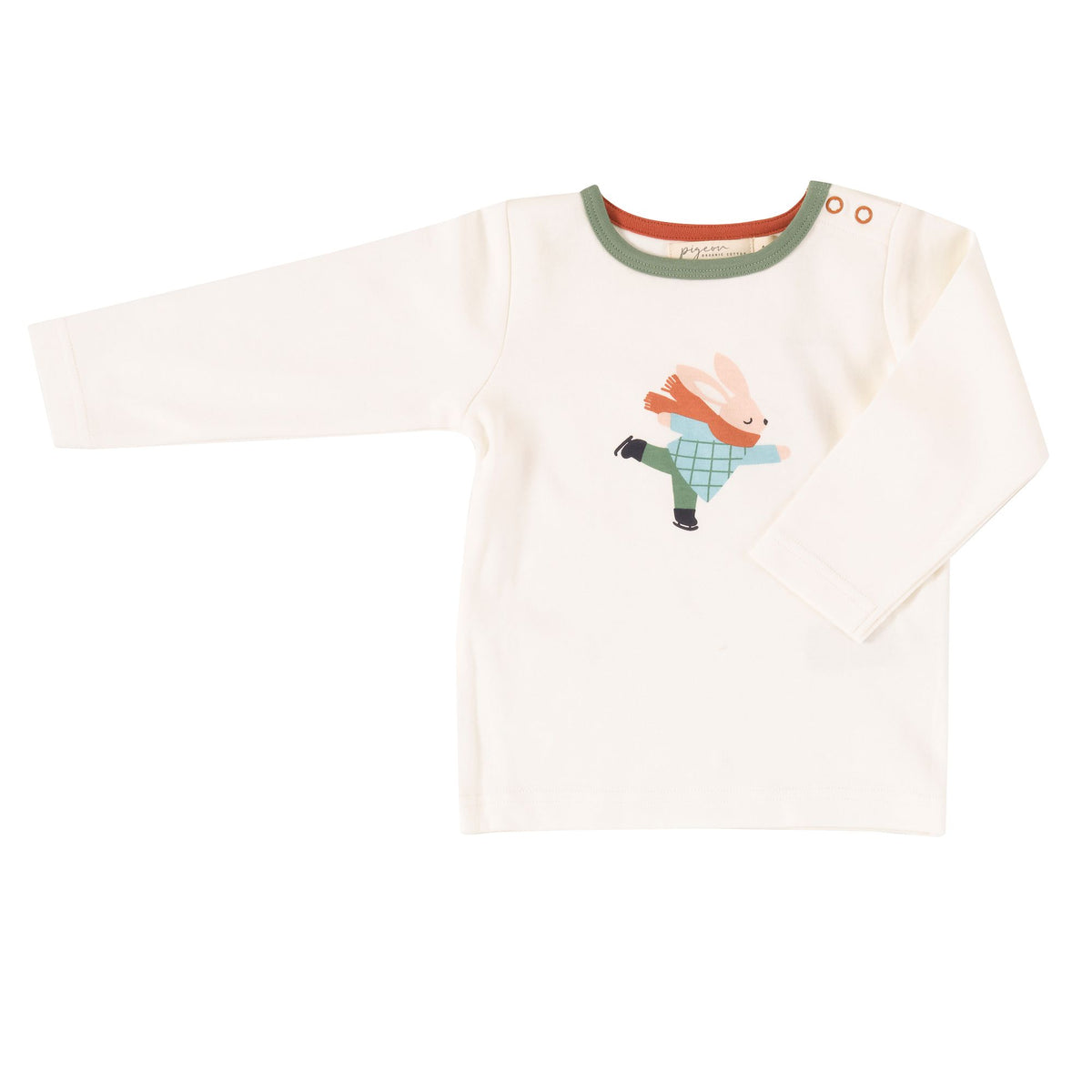 Shirt Hase am Schlittschuhfahren (7 Jahre) von Pigeon