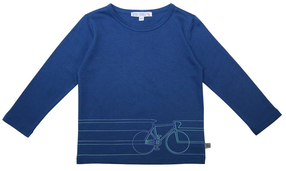 Shirt mit Fahrraddruck Enfant Terrible